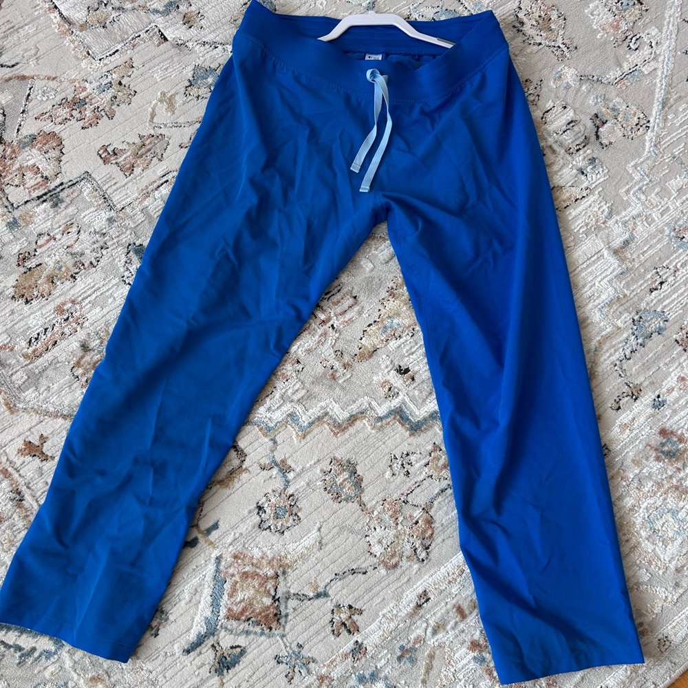 Figs Royal Blue Performance Pants